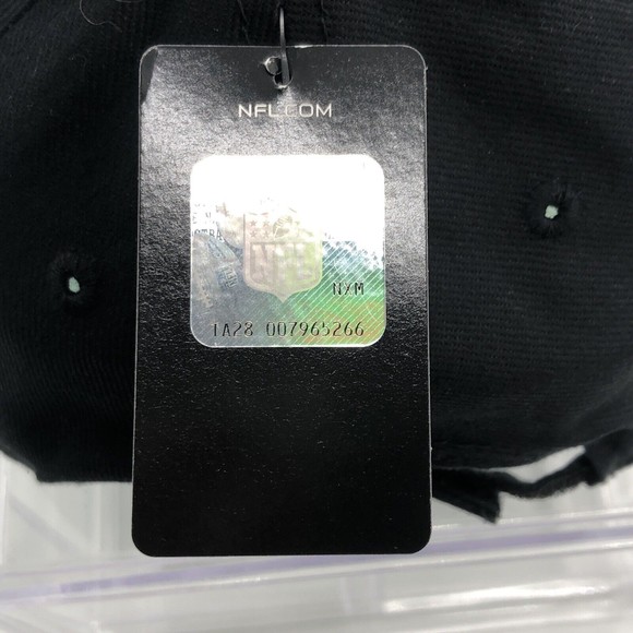 47 Brand Super Bowl LIII 53 Adjustable Hat Black NFL Football Atlanta 2019 NEW - Picture 7 of 12